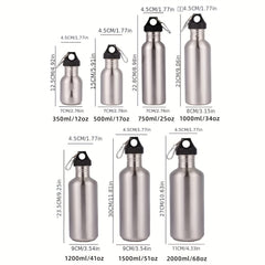 Stainless Steel Leakproof Water Bottle 750ml Outdoor Sports Cup