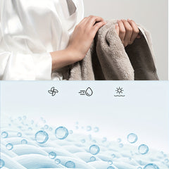 Soft Cotton Bath Towel Set of 3 - Absorbent Bathroom Supplies
