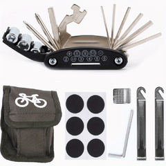 7pcs Bicycle Repair Tools Set Folding Wrench Multifunctional Kit