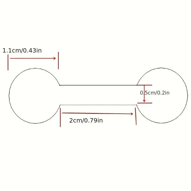 500pcs Roll Brown & Tag Stickers Jewelry Round Barbell Labels Dumbbell Labels