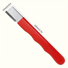 Portable Garden Scissor Sharpener Dual-purpose Sharpening Stone Scraper