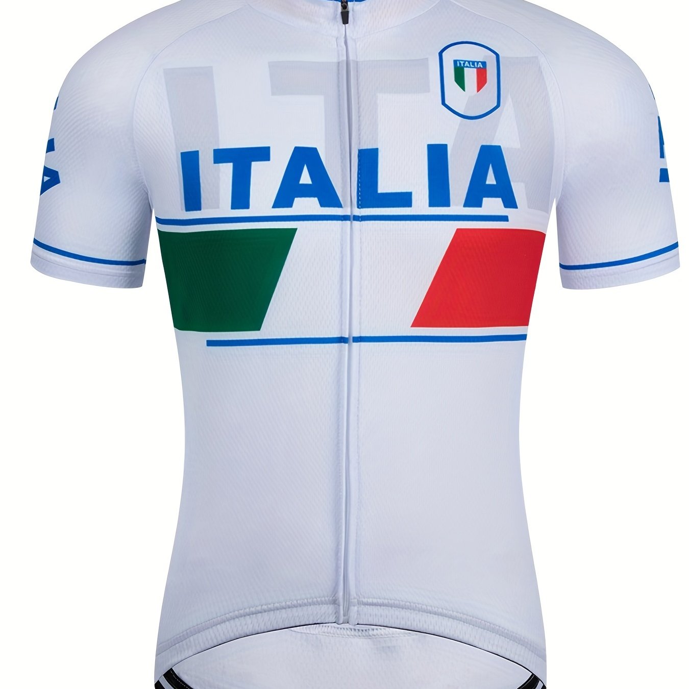 Men's Quick Dry Cycling Jersey with Rear Pocket