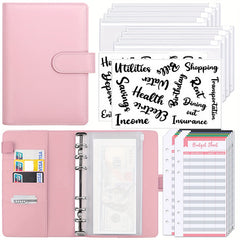 Budget Binder Zipper Envelopes Cash Envelopes For Budgeting A6 Planner