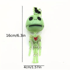 Skull Keychain Halloween Gift Skeleton Pendant Bag Pendant