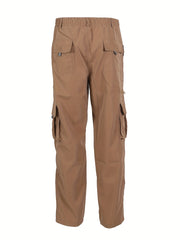 Men's Cargo Pants Jogger Sweatpants Outdoor Trousers With Pockets
