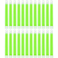 12 Hour Ultra Bright 6 Green Glow Sticks Camping Parties & More