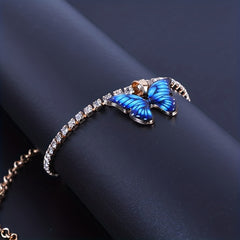 Butterfly Anklet Stackable Bangle Sweet Feet Jewelry