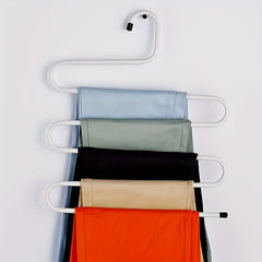 S-shaped Magic Iron Pants Rack Stainless Steel Pants Rack