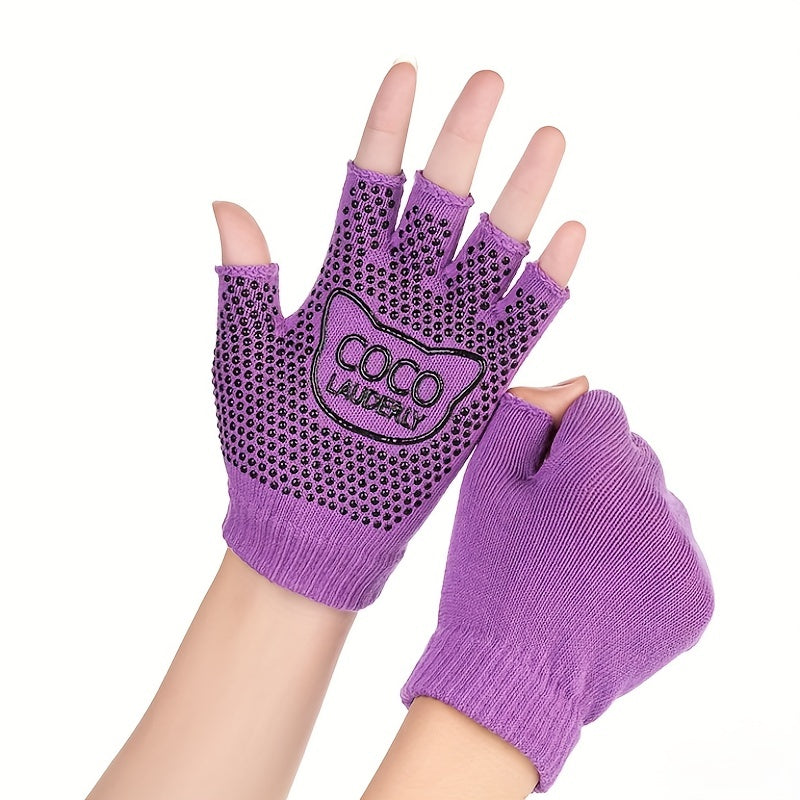 Yoga Socks Non Slip Gloves for Safe Workouts