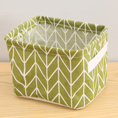 Foldable Desktop Storage Box Stationery Cosmetics Storage