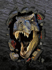 3D Dinosaur T Shirt for Kids Fun Graphic Stretchy Short Sleeves Unisex
