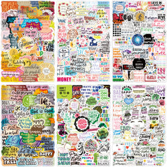 50 Inspirational Quotes Sticker Pack