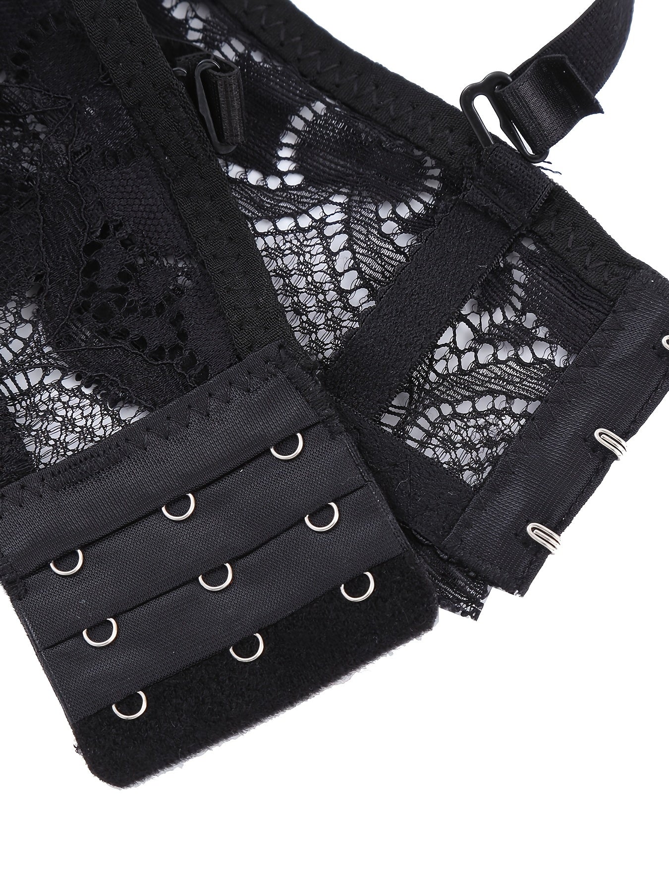 Sexy Lace Bow Push Up Bra Breathable Stretch Bra