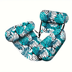 Inflatable Pool Lounger Adult Floating Hammock Durable PVC Beach Party Accessory