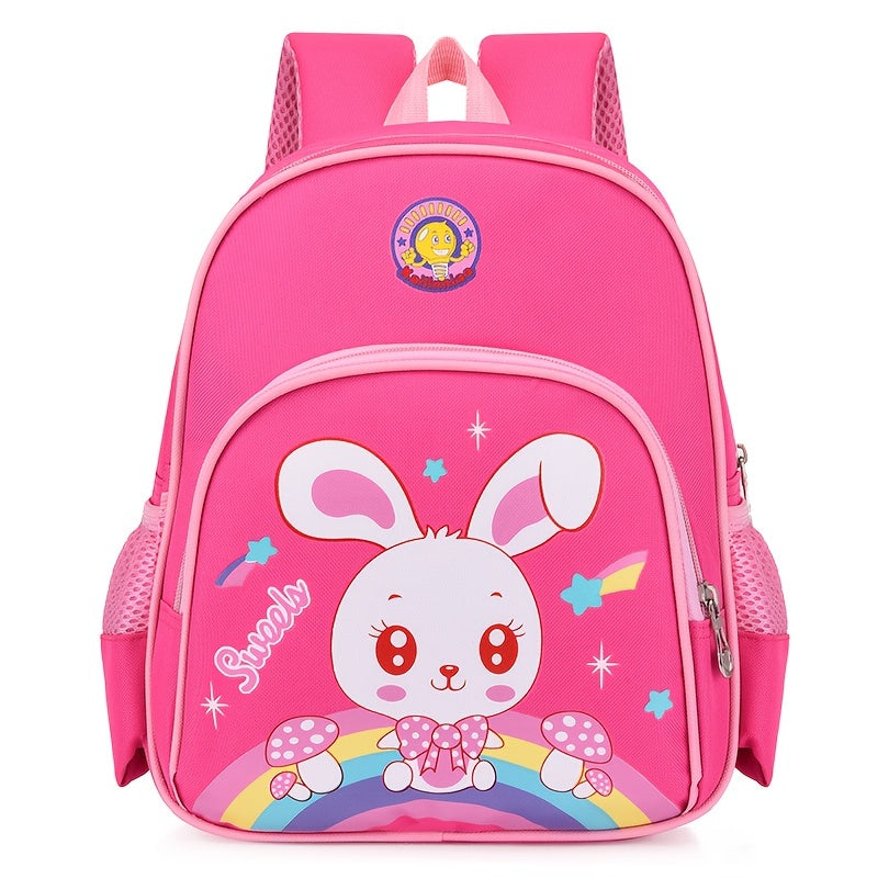 Kids Cartoon Rabbit Kindergarten Backpack - Lightweight and Durable