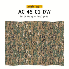 Camo Burlap Camouflage Netting 1.5x2m Cover Fabric for Blind Costume