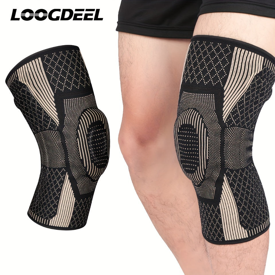 Copper Ionic Silicone Patella Protector Knee Pad for Outdoor Sports