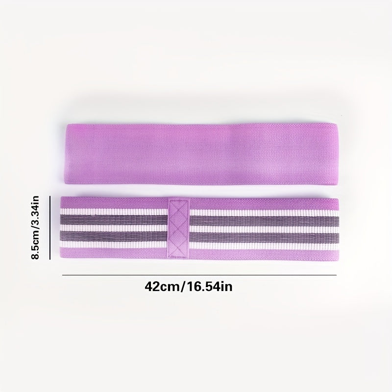 Purple 60lb Stretch Belt For Lifting Body Shaping