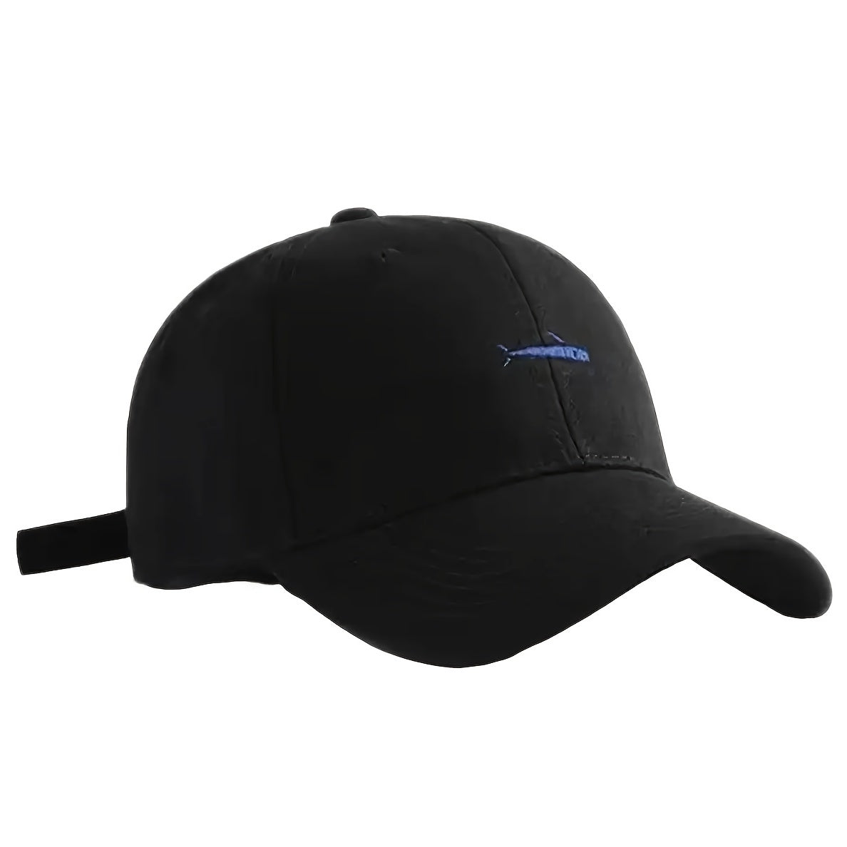 Fish Embroidered Baseball Cap Adjustable Hip Hop Trucker Sun Hat