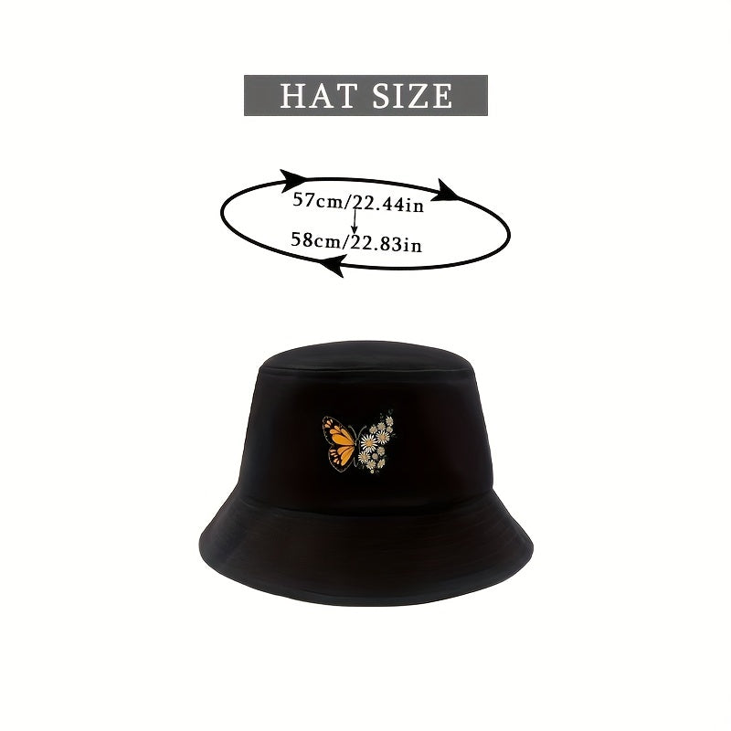 Butterfly Bucket Hat Women's Hat Christmas Gift For Her