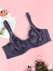 Women's Plus Lace Stretch Minimizer Bra