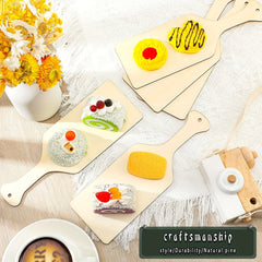 Mini Wooden Cutting Board With Handle Kitchen Serving Cooking DIY Home Decor