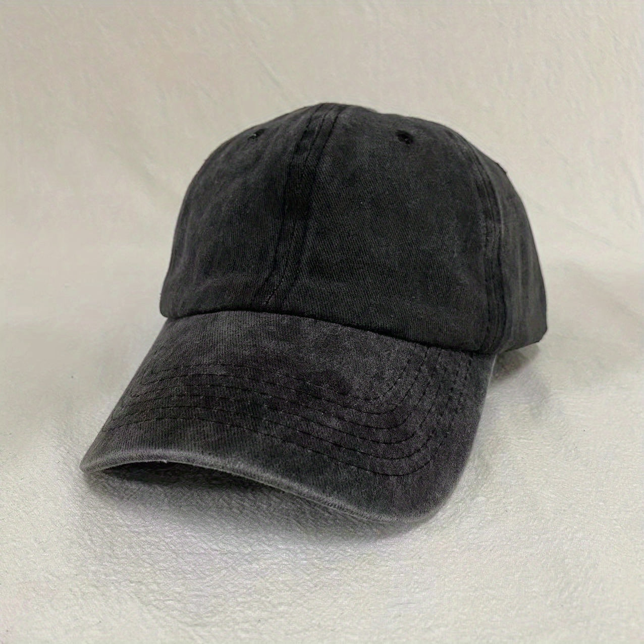 Candy Washed Baseball Cap Adjustable Couple Dad Hats Unisex Sunscreen