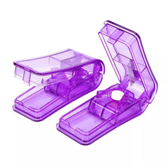 Portable Pill Cutter Stainless Steel Blade Accurate Dosages