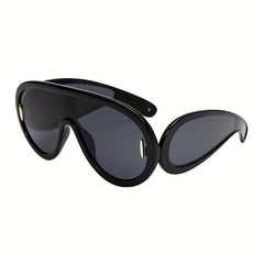 Men's Large Frame Sunglasses UV Protection with Glasses Box