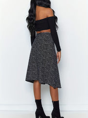 Printed Sarong Skirt High Waist Sexy Summer Slim Women's Clothing