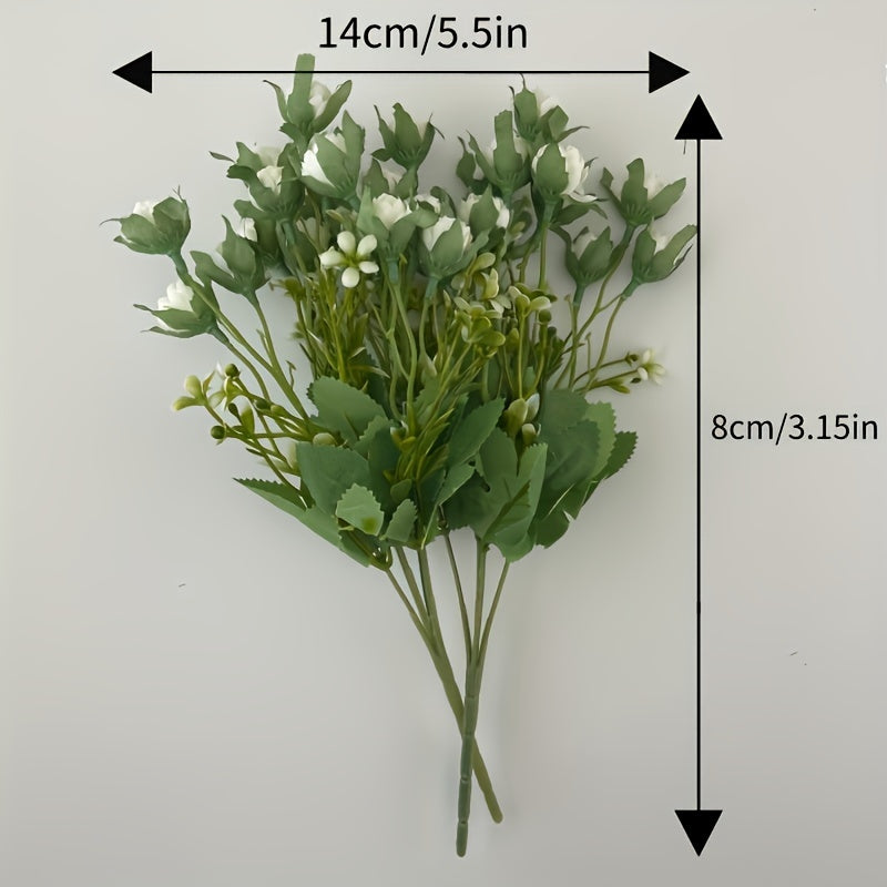 Set of 2 Bouquets 5 Head Chrysanthemum Artificial Flowers