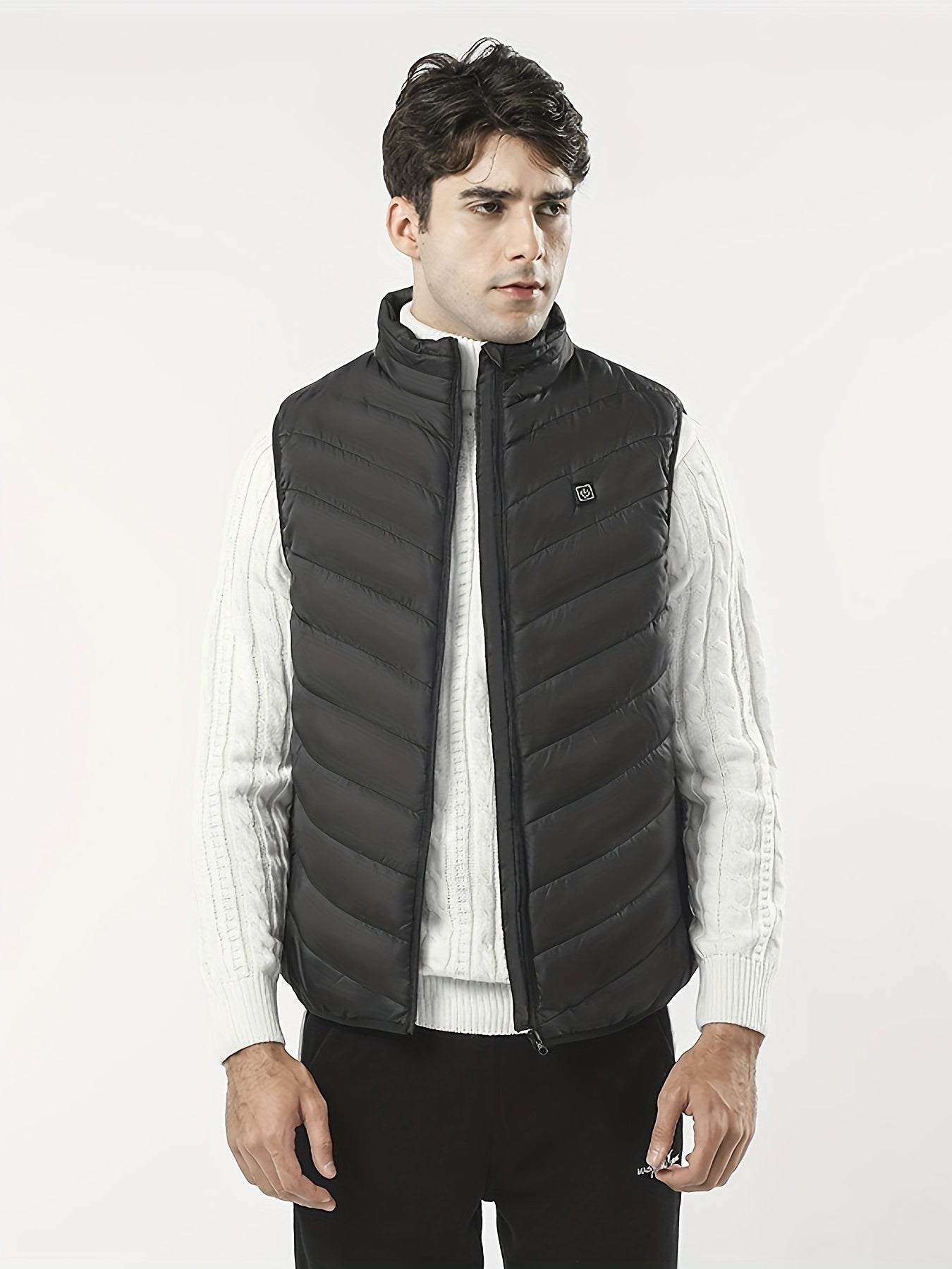 Men's Smart Heating Vest Warm Outdoor Clothing Winter