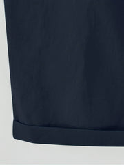 Solid Drawstring Waist Shorts for Women