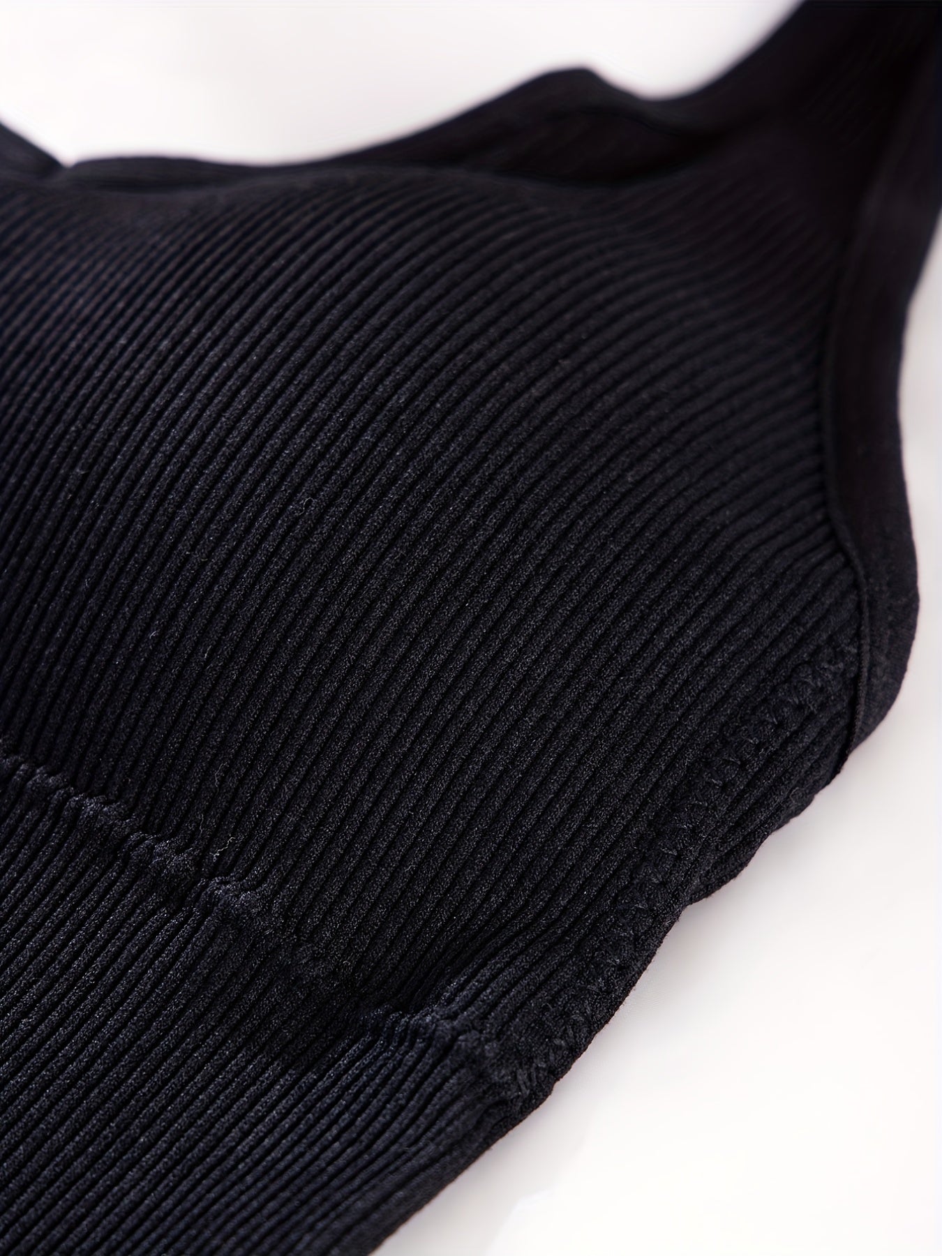 Halter Padded Tank Top Sexy V Neck All match Vest Top Women's Lingerie