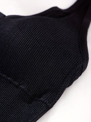 Halter Padded Tank Top Sexy V Neck All match Vest Top Women's Lingerie