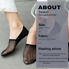 No Show Socks Invisible Breathable Low Out Ankle Socks Women's Stockings