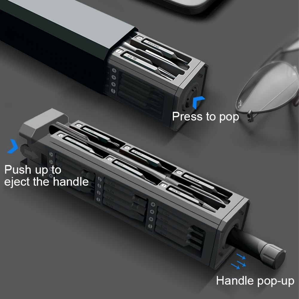 44-in-1 Magnetic Screwdriver Set for Precision Repairs