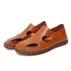 Men's Stitched Sandals - Assorted Colors Casual Walking Shoes