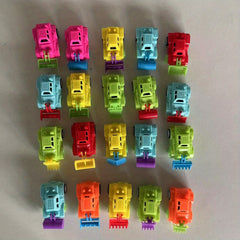 20pcs Metal Toy Car Mini Car Toys Party Cake Decorations