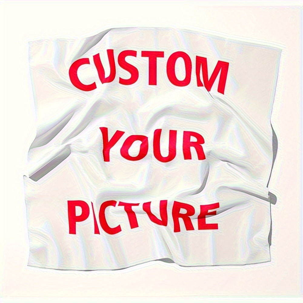 Personalized Ladies' Square Scarf - Custom Image Printing