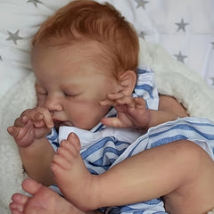 20inch Reborn Baby Doll Lifelike Newborn Dolls Soft Touch 3D Skin Hand Painted