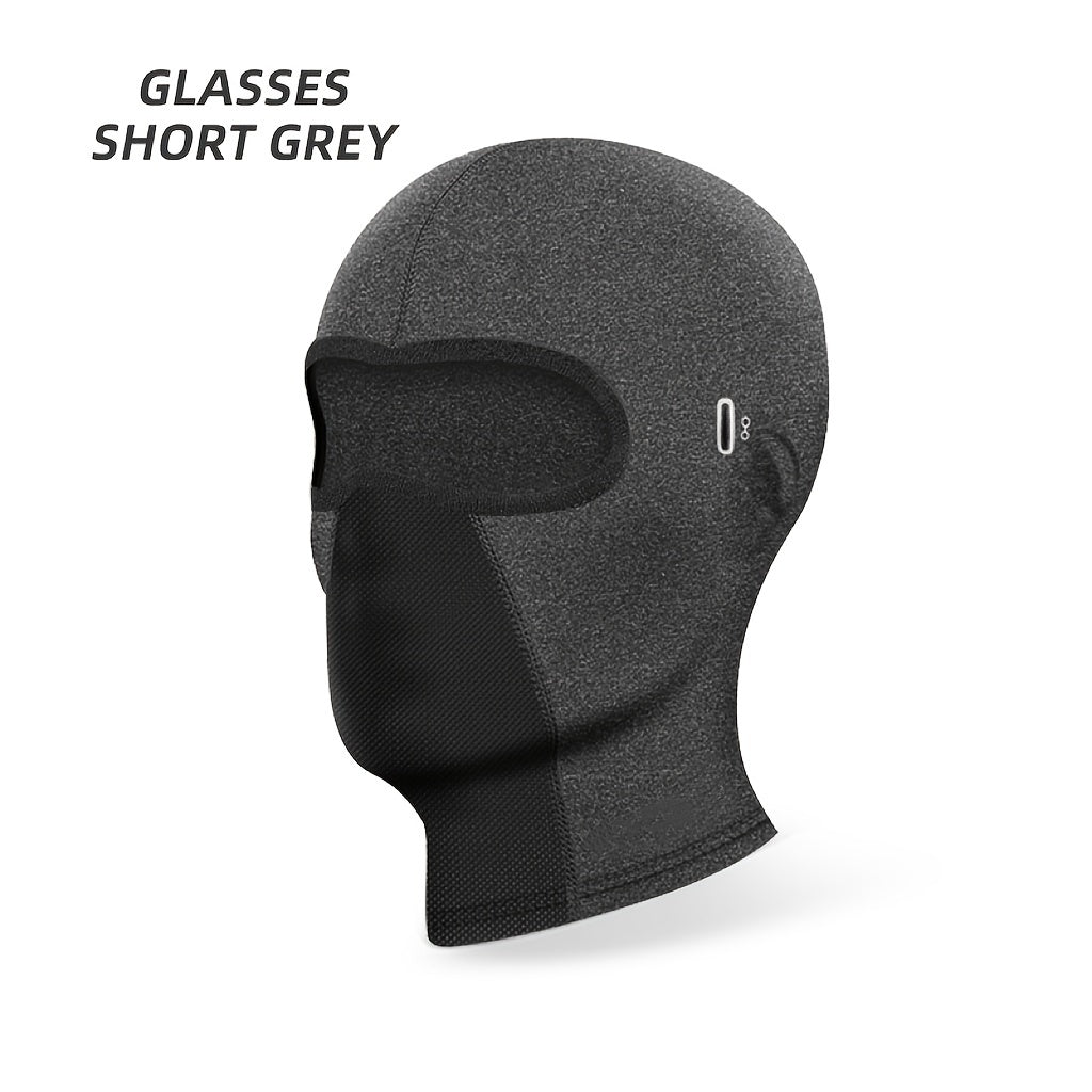 Velvet Full Face Mask for Motorcycle Helmet, Windproof Warm Headgear
