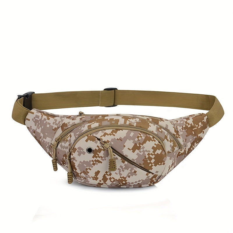 Waterproof Camo Chest Bag Fanny Pack for Outdoor Sports