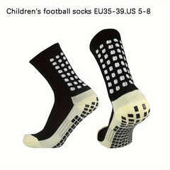 Non Slip Football Socks for Soccer Rugby Basketball Running EU35-39 Kids EU38-44
