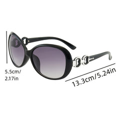 Cat Eye Sunglasses Round Frame Glasses UV400