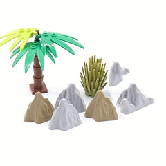 9pcs Forest Rockery Accessories for Scene Building