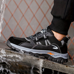 Men's Industrial & Construction Boots Casual Solid Shoes