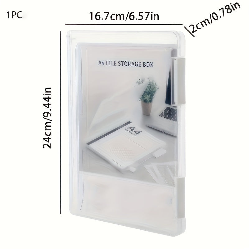 1pc Foldable Storage Rack File Bookshelf Display Shelf