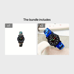 Fun Kids Digital Watch with Colorful Band