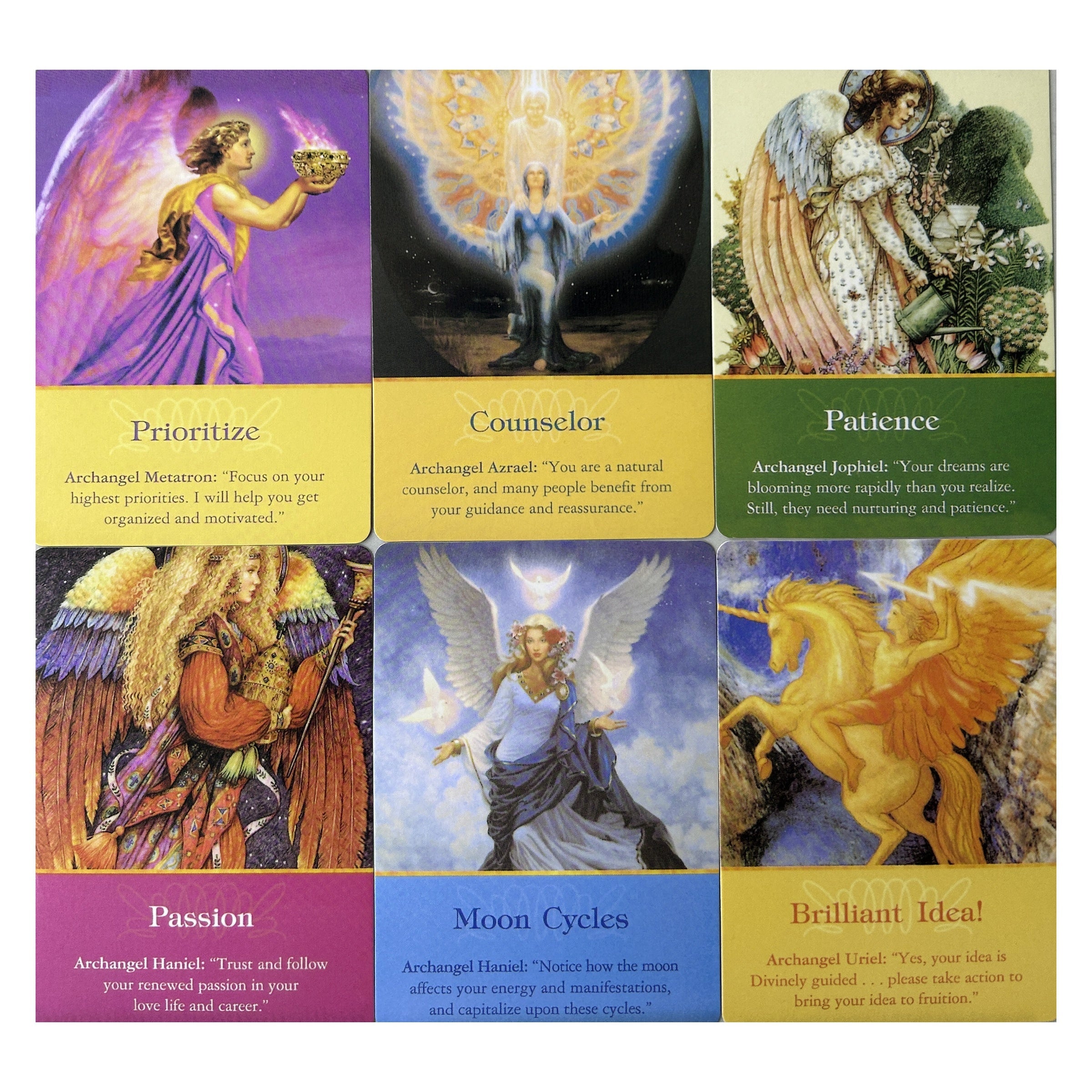 Archangel Oracle Cards High Playing Cards Retro Board And Card Games